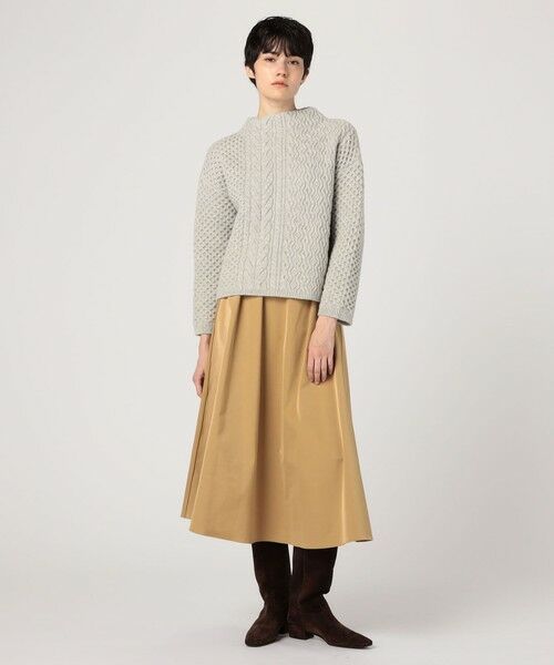 TOMORROWLAND / トゥモローランド ニット・セーター | アランニット ビルドネックプルオーバー | 詳細1