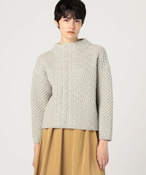 TOMORROWLAND / トゥモローランド ニット・セーター | アランニット ビルドネックプルオーバー | 詳細2