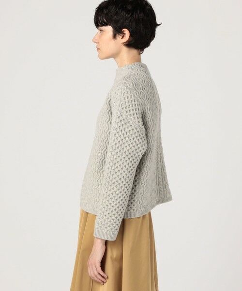 TOMORROWLAND / トゥモローランド ニット・セーター | アランニット ビルドネックプルオーバー | 詳細3