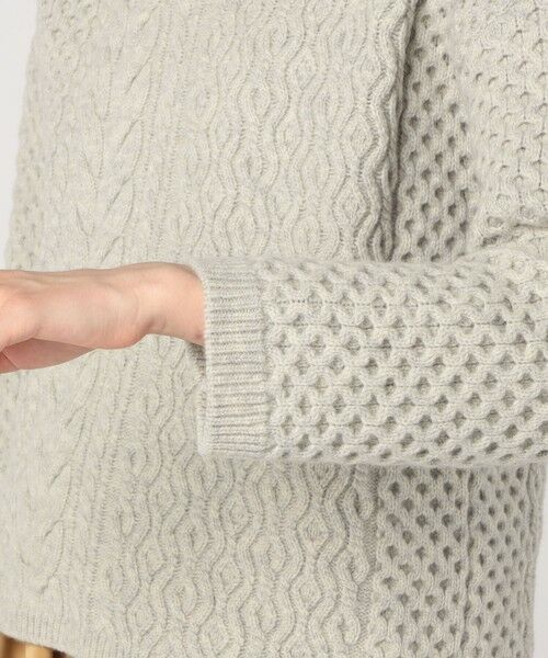 TOMORROWLAND / トゥモローランド ニット・セーター | アランニット ビルドネックプルオーバー | 詳細7