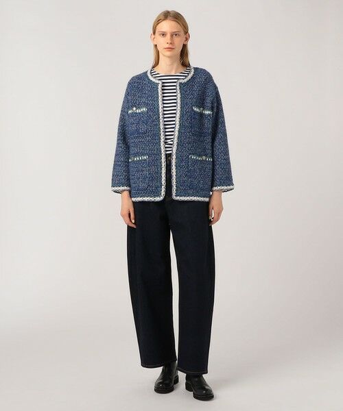 TOMORROWLAND / トゥモローランド カーディガン・ボレロ | ラメツイードニット 4ポケットカーディガン | 詳細1