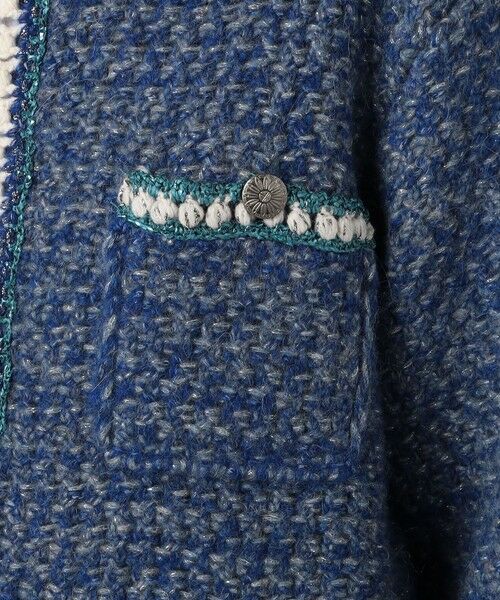 TOMORROWLAND / トゥモローランド カーディガン・ボレロ | ラメツイードニット 4ポケットカーディガン | 詳細10