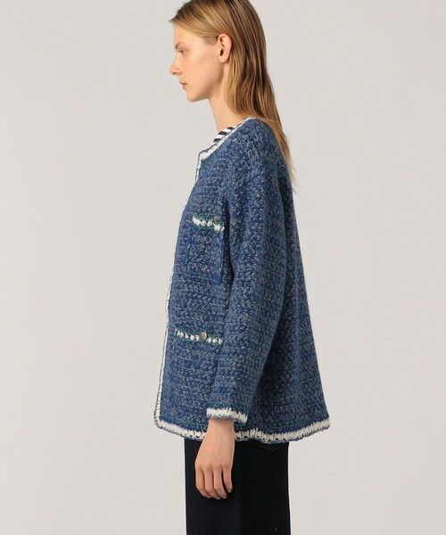 TOMORROWLAND / トゥモローランド カーディガン・ボレロ | ラメツイードニット 4ポケットカーディガン | 詳細3