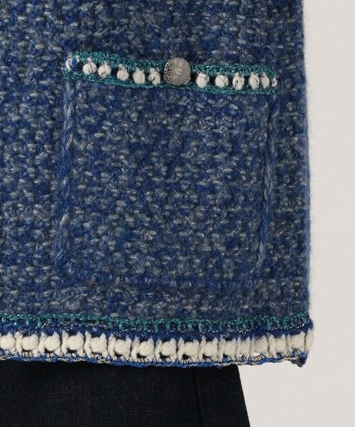 TOMORROWLAND / トゥモローランド カーディガン・ボレロ | ラメツイードニット 4ポケットカーディガン | 詳細8