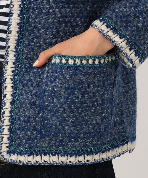 TOMORROWLAND / トゥモローランド カーディガン・ボレロ | ラメツイードニット 4ポケットカーディガン | 詳細9