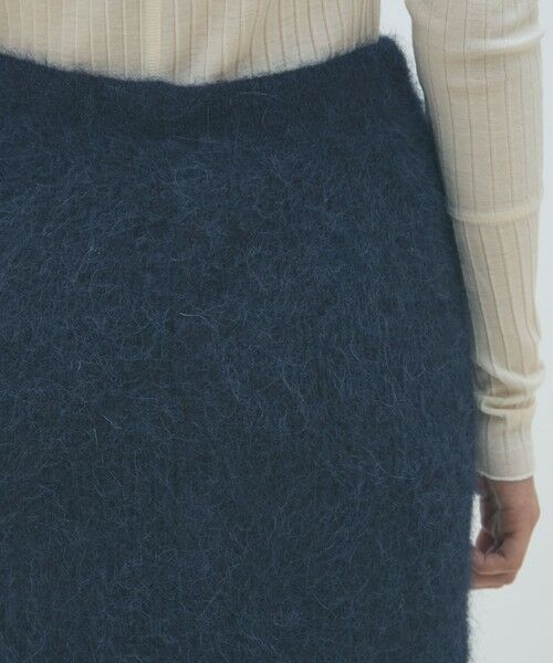 TOMORROWLAND / トゥモローランド ミニ・ひざ丈スカート | シャギーアルパカ ストレートスカート | 詳細6