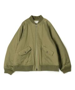 TOMORROWLAND / トゥモローランド ブルゾン | コットンレーヨンモールスキン MA-1