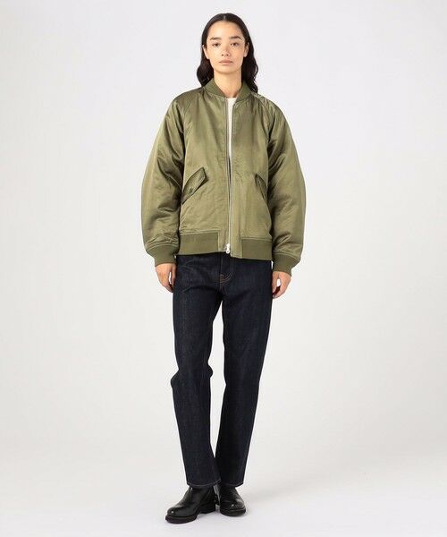 TOMORROWLAND / トゥモローランド ブルゾン | コットンレーヨンモールスキン MA-1 | 詳細1