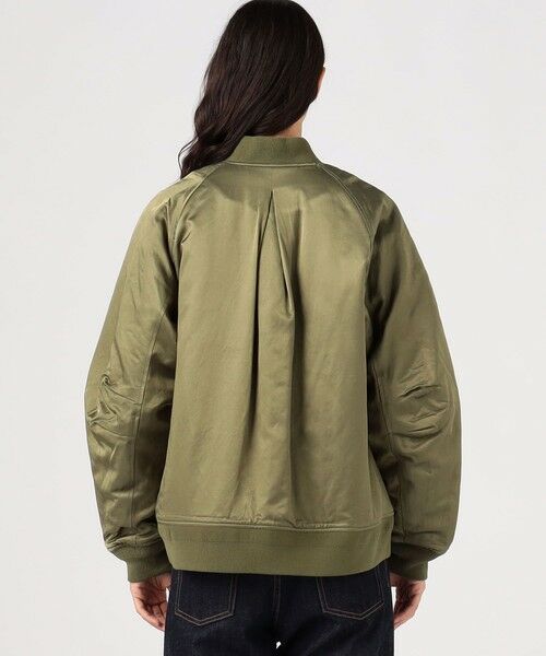 TOMORROWLAND / トゥモローランド ブルゾン | コットンレーヨンモールスキン MA-1 | 詳細4