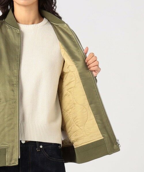 TOMORROWLAND / トゥモローランド ブルゾン | コットンレーヨンモールスキン MA-1 | 詳細5