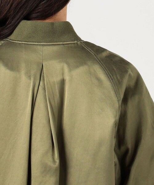 TOMORROWLAND / トゥモローランド ブルゾン | コットンレーヨンモールスキン MA-1 | 詳細7