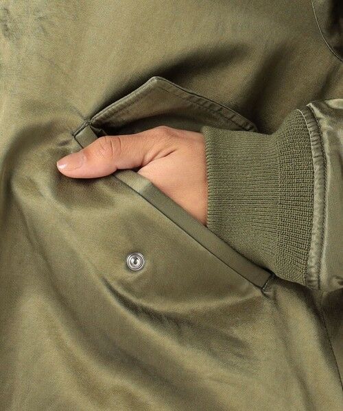 TOMORROWLAND / トゥモローランド ブルゾン | コットンレーヨンモールスキン MA-1 | 詳細9