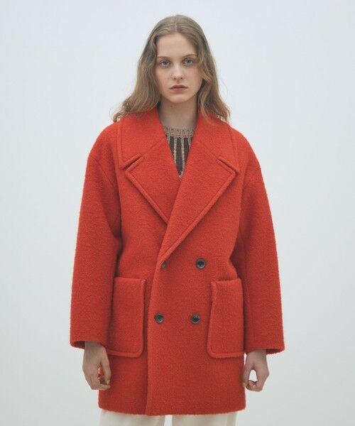 TOMORROWLAND / トゥモローランド その他アウター | ブークレーボンディング ダブルブレストコート | 詳細2