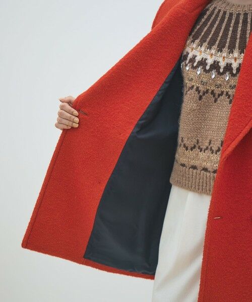 TOMORROWLAND / トゥモローランド その他アウター | ブークレーボンディング ダブルブレストコート | 詳細5