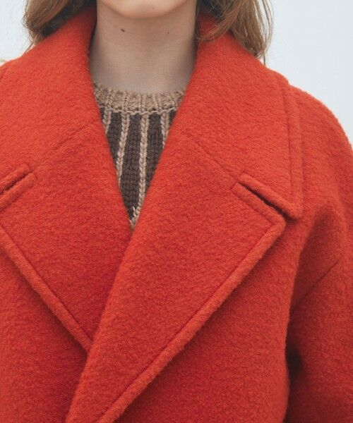 TOMORROWLAND / トゥモローランド その他アウター | ブークレーボンディング ダブルブレストコート | 詳細6