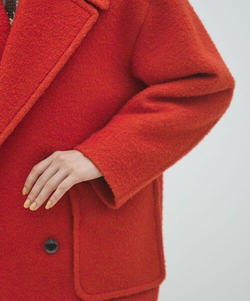 TOMORROWLAND / トゥモローランド その他アウター | ブークレーボンディング ダブルブレストコート | 詳細7