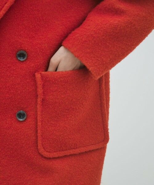 TOMORROWLAND / トゥモローランド その他アウター | ブークレーボンディング ダブルブレストコート | 詳細8