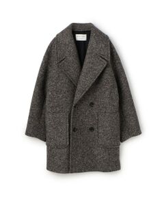 TOMORROWLAND / トゥモローランド その他アウター | ボンディングチェック ダブルブレストコート