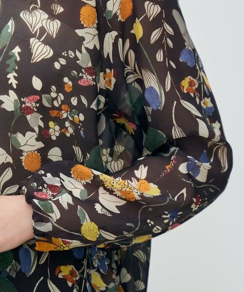 TOMORROWLAND / トゥモローランド シャツ・ブラウス | マンダフラワープリント ボウタイブラウス | 詳細6