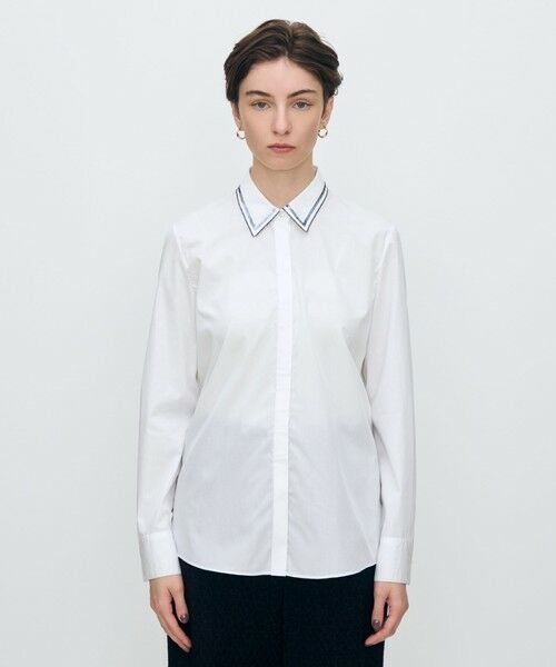 TOMORROWLAND / トゥモローランド シャツ・ブラウス | スーピマブロード スパンコールカラーシャツ | 詳細2