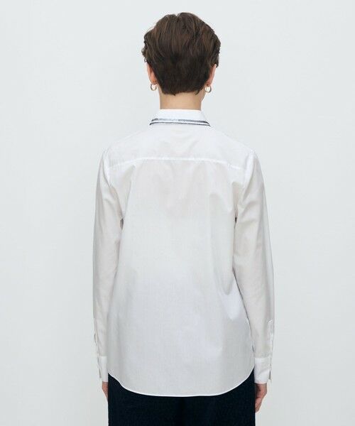 TOMORROWLAND / トゥモローランド シャツ・ブラウス | スーピマブロード スパンコールカラーシャツ | 詳細4