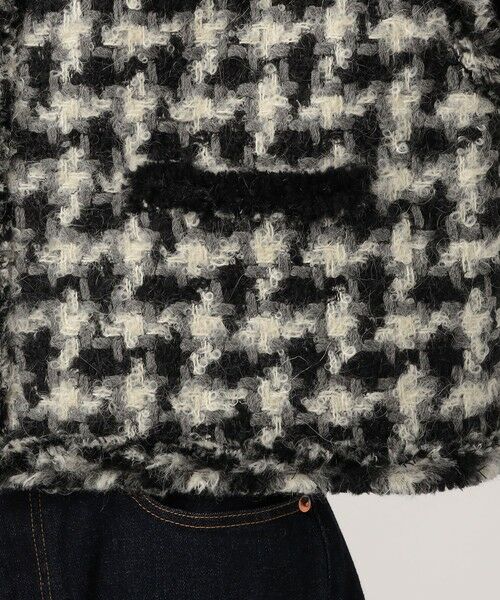 TOMORROWLAND / トゥモローランド ベスト | グリハウンドトゥース スクエアジレ | 詳細10