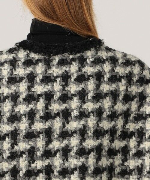 TOMORROWLAND / トゥモローランド ベスト | グリハウンドトゥース スクエアジレ | 詳細7