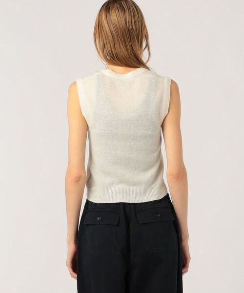 TOMORROWLAND / トゥモローランド ベスト | ソフトフェザーウェイトカシミヤ ニットベスト WOKC2702 | 詳細4