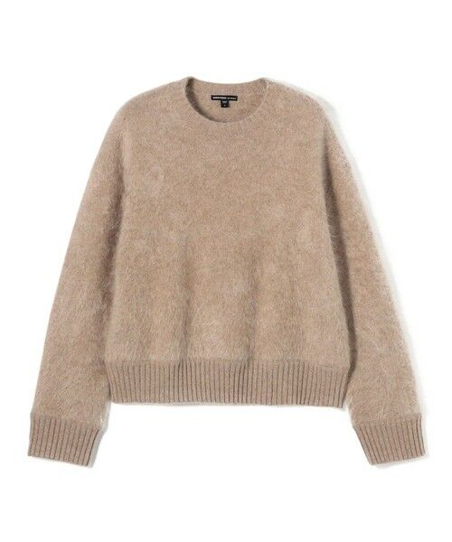 TOMORROWLAND / トゥモローランド ニット・セーター | ハローブラッシュド カシミヤ クルーネックニット WBRC3216(41 ライトベージュ)