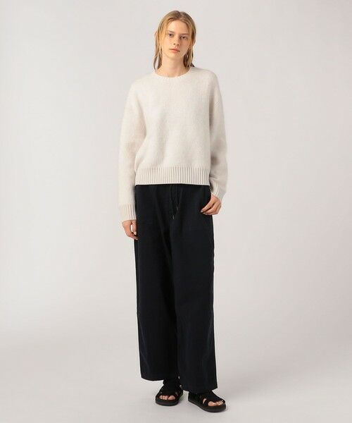TOMORROWLAND / トゥモローランド ニット・セーター | ハローブラッシュド カシミヤ クルーネックニット WBRC3216 | 詳細1