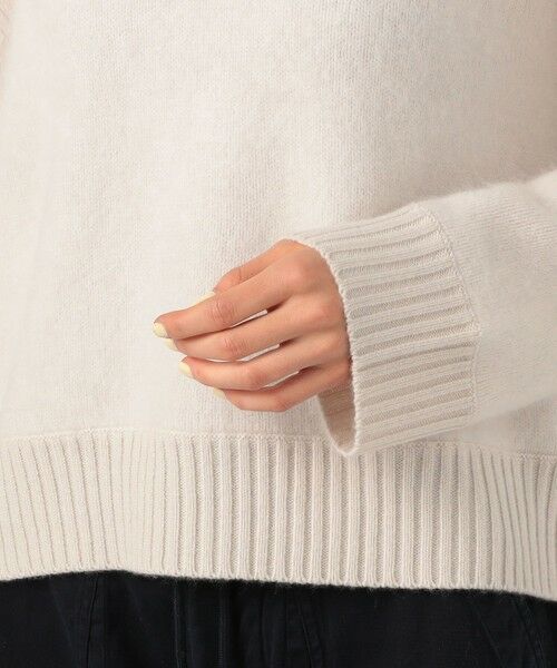 TOMORROWLAND / トゥモローランド ニット・セーター | ハローブラッシュド カシミヤ クルーネックニット WBRC3216 | 詳細7