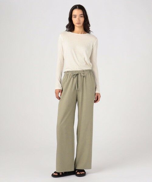 TOMORROWLAND / トゥモローランド その他パンツ | ライトウェイト マットサテントラウザー WLMP1040 | 詳細1