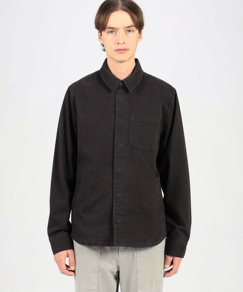 TOMORROWLAND / トゥモローランド シャツ・ブラウス | ヘリンボーンツイルシャツジャケット MHBS2151 | 詳細2