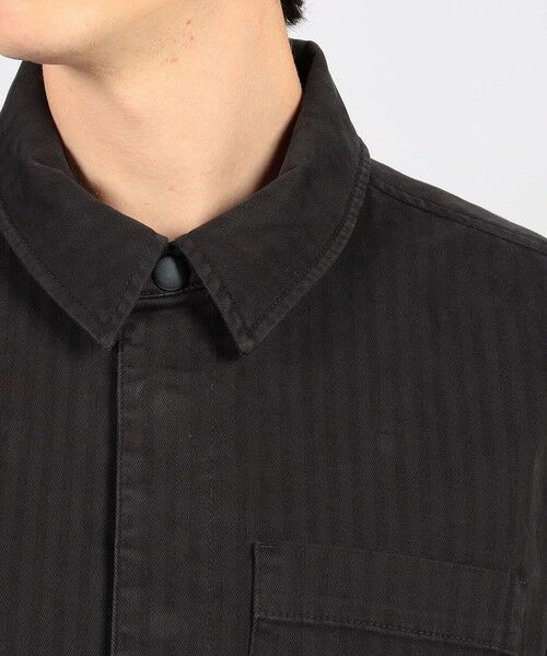 TOMORROWLAND / トゥモローランド シャツ・ブラウス | ヘリンボーンツイルシャツジャケット MHBS2151 | 詳細5