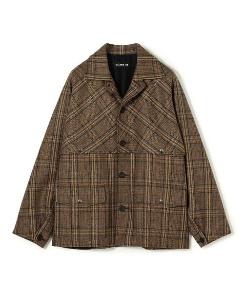 TOMORROWLAND / トゥモローランド その他アウター | チェビオットツイード マッキノーコート | 詳細1