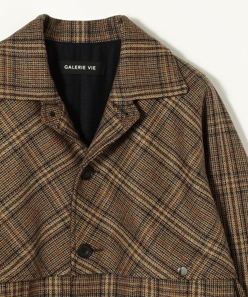 TOMORROWLAND / トゥモローランド その他アウター | チェビオットツイード マッキノーコート | 詳細3