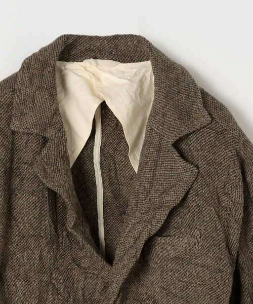 TOMORROWLAND / トゥモローランド テーラードジャケット | リンクルニット ボタンレスジャケット | 詳細3