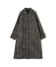 TOMORROWLAND / トゥモローランド ステンカラーコート | ワイドヘリンボーン バルカラーコート