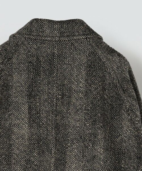 TOMORROWLAND / トゥモローランド ステンカラーコート | ワイドヘリンボーン バルカラーコート | 詳細4