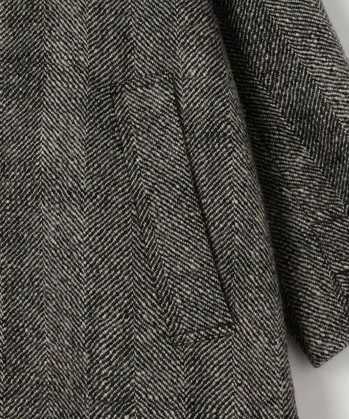 TOMORROWLAND / トゥモローランド ステンカラーコート | ワイドヘリンボーン バルカラーコート | 詳細6