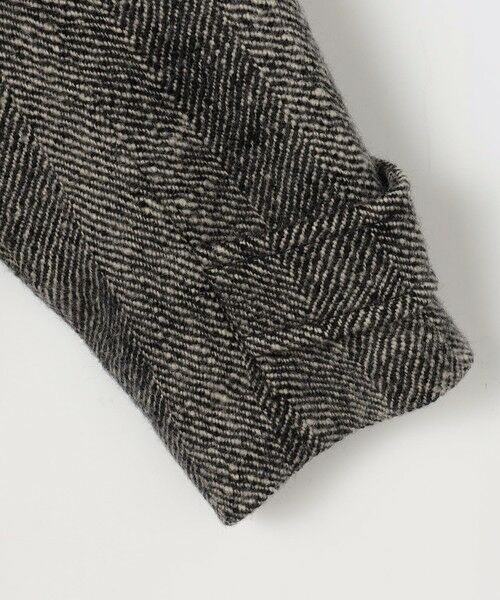 TOMORROWLAND / トゥモローランド ステンカラーコート | ワイドヘリンボーン バルカラーコート | 詳細7