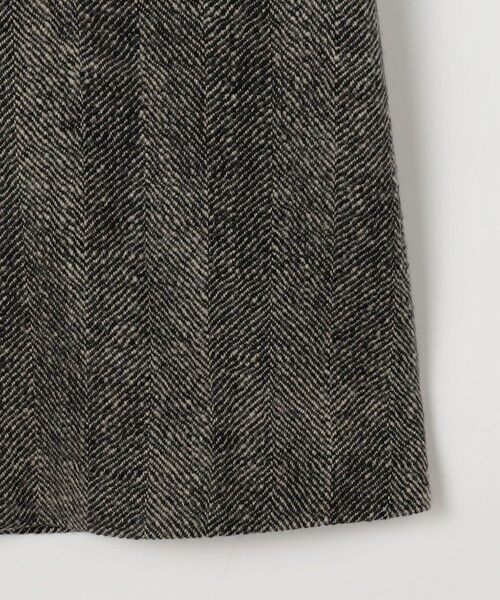 TOMORROWLAND / トゥモローランド ステンカラーコート | ワイドヘリンボーン バルカラーコート | 詳細8