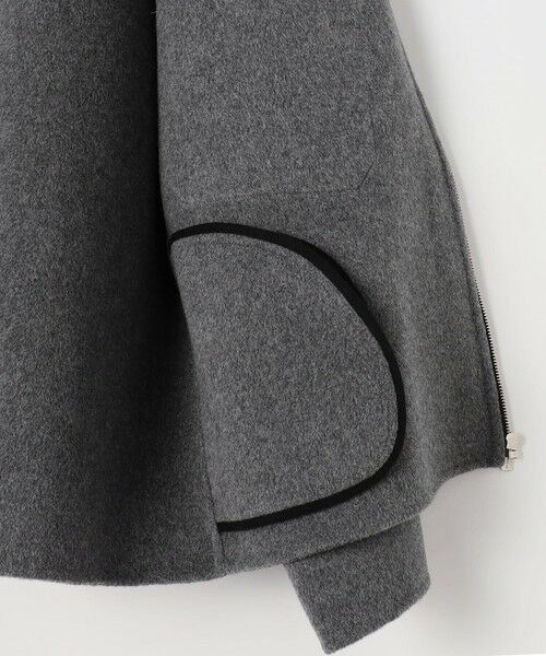 TOMORROWLAND / トゥモローランド その他アウター | ウールカシミヤダブルフェイス フーデッドブルゾン | 詳細5