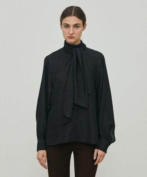 TOMORROWLAND / トゥモローランド シャツ・ブラウス | シルクハブタエ ボリュームタイブラウス | 詳細2