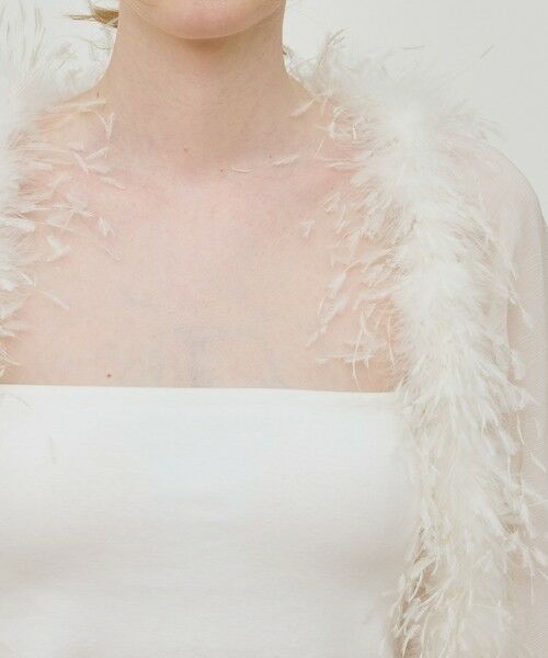 TOMORROWLAND / トゥモローランド シャツ・ブラウス | クレープ デシン ファーボレロ | 詳細5