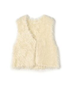 TOMORROWLAND / トゥモローランド ベスト | ベビーキッドモヘヤ Vネックベスト