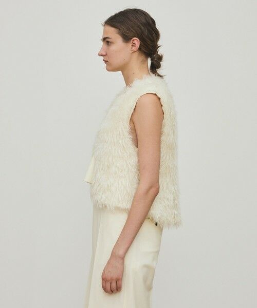 TOMORROWLAND / トゥモローランド ベスト | ベビーキッドモヘヤ Vネックベスト | 詳細12