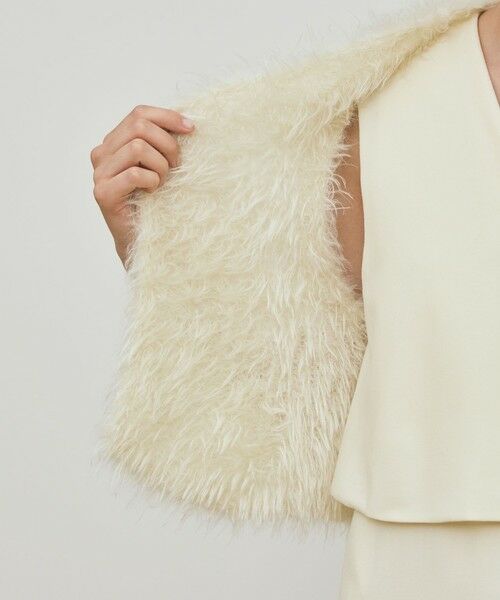 TOMORROWLAND / トゥモローランド ベスト | ベビーキッドモヘヤ Vネックベスト | 詳細13