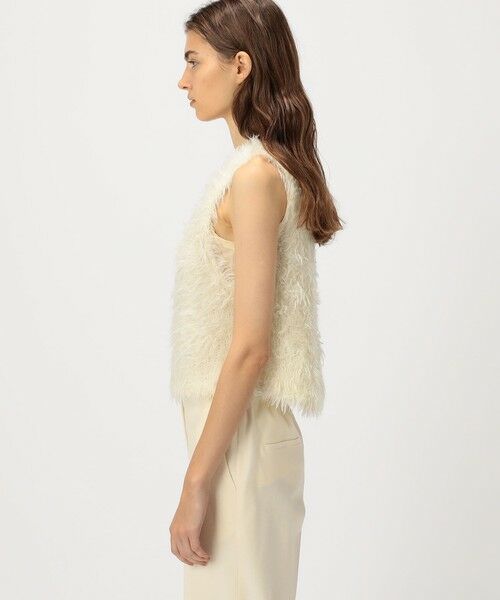 TOMORROWLAND / トゥモローランド ベスト | ベビーキッドモヘヤ Vネックベスト | 詳細3