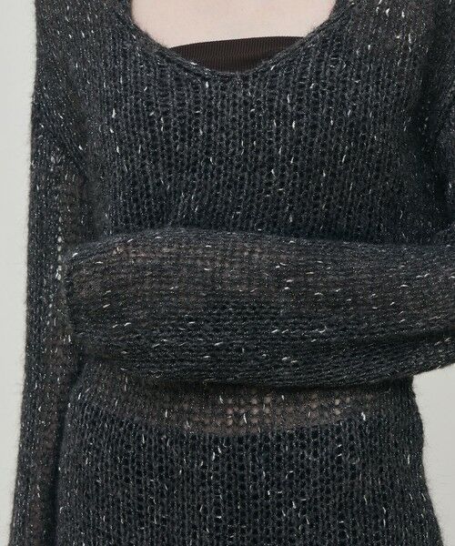 TOMORROWLAND / トゥモローランド ニット・セーター | アルパカラメ ショートVネックプルオーバー | 詳細6